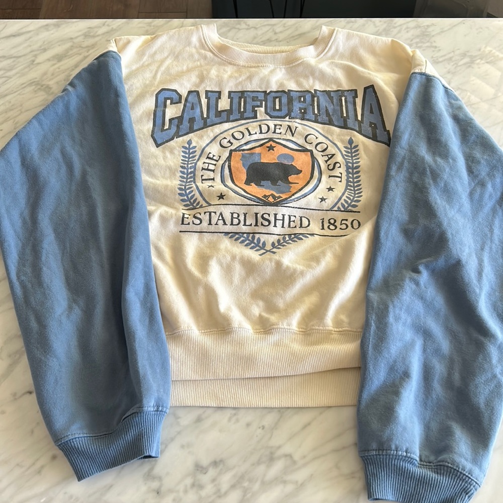 California crewneck sweatshirt, Large